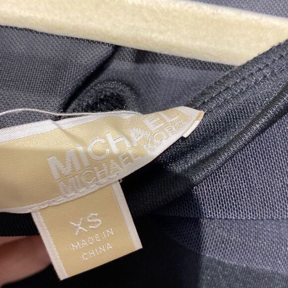 Michael Michael Kors Women's Mesh Short Sleeve Sheath Dress Black Size XS NWT - Picture 9 of 9